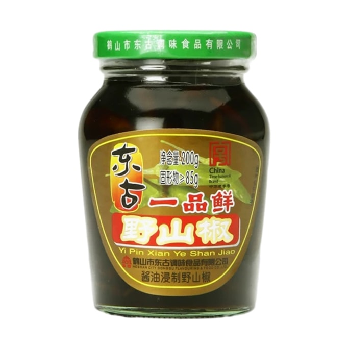 【中國直郵】 東古 一品鮮野山椒200g*1瓶