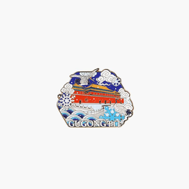 【中国直邮】 故宫博物院 故宫 四季磁吸冰箱贴故宫建筑 午门 5*6.5cm