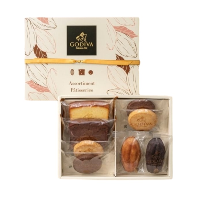 【日本直邮】 比利时 GODIVA 精致法式甜点什锦礼盒 8个装