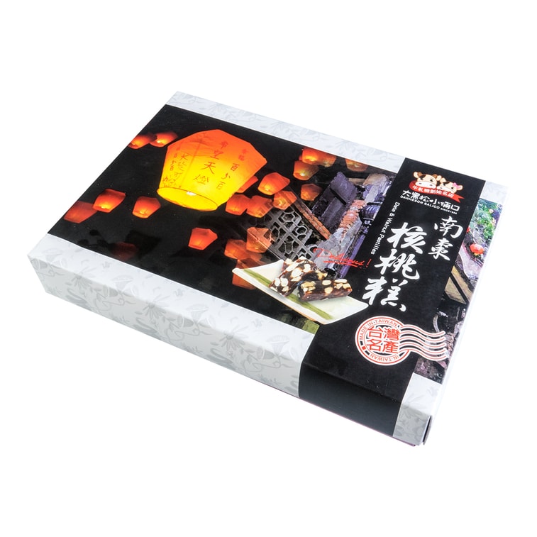 【道伴手禮】台灣大黑松小倆口 南棗核桃糕牛軋糖 禮盒裝 280g 4