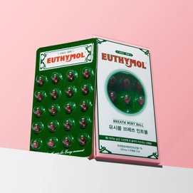 Breath Freshener Mint Balls 20 Capsules Long-Lasting Freshness