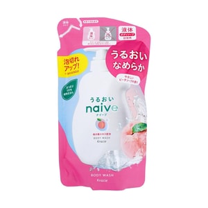 NaïVe Body Soap Refill Peach 12.7 fl oz