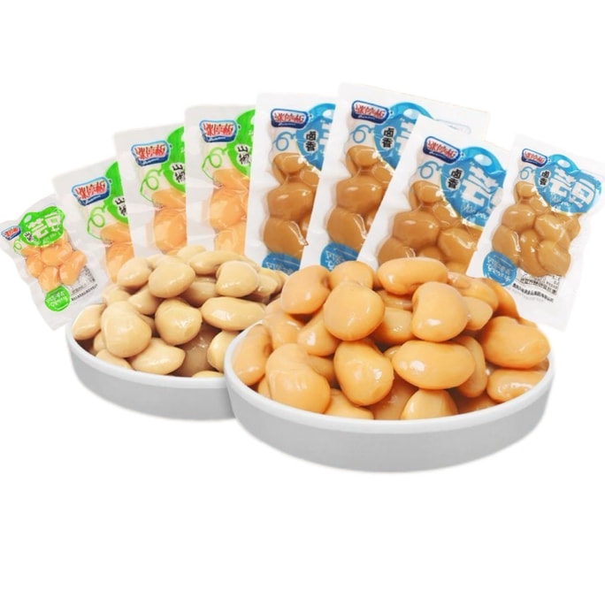  White kidney bean low-fat instant snack marinated spicy flavor mixed pack *1 bag (8 packets) about 250g