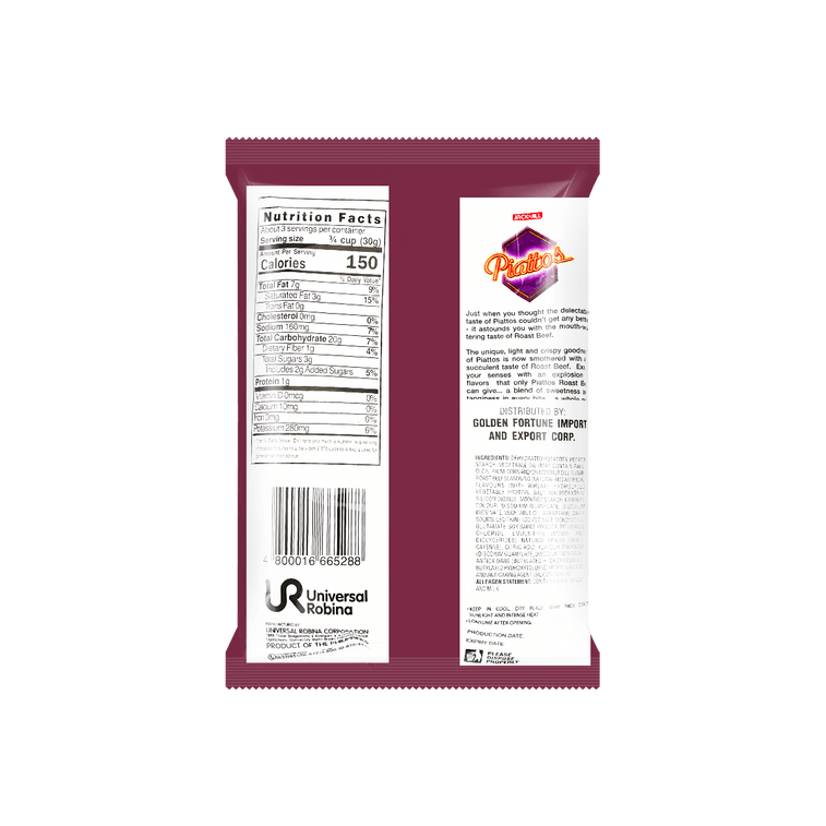 ピアトス ローストビーフポテトチップス、2.99オンス 4