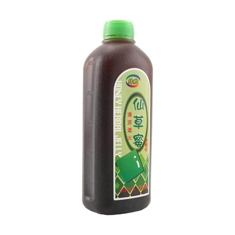Green Dot Grass Jelly with Aloe Vera Cooling and Fever-Reducing, 32.45 oz 3