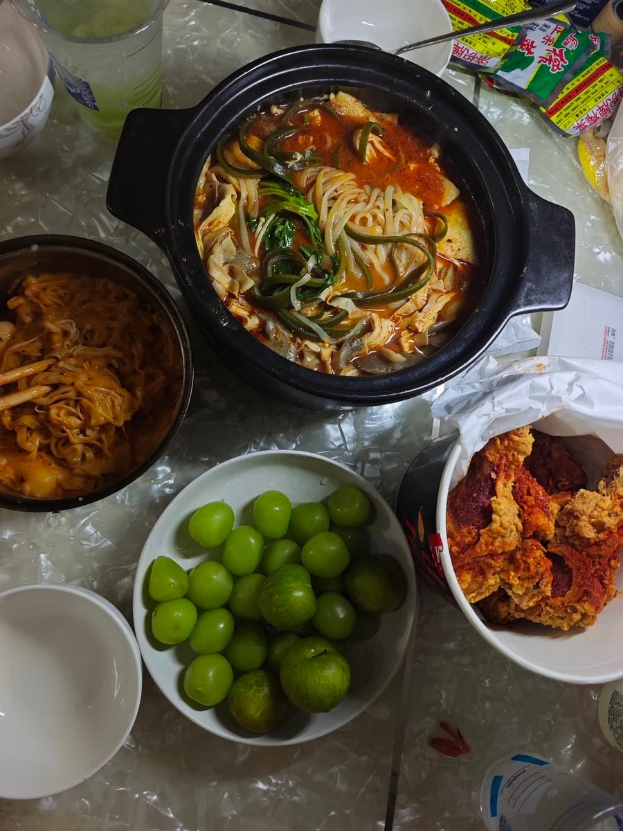 【中國直郵】 村驢家 【過年必備】(458g大份量)麻辣燙黏糊東北麻辣燙老式自煮麻辣燙速食458g*1