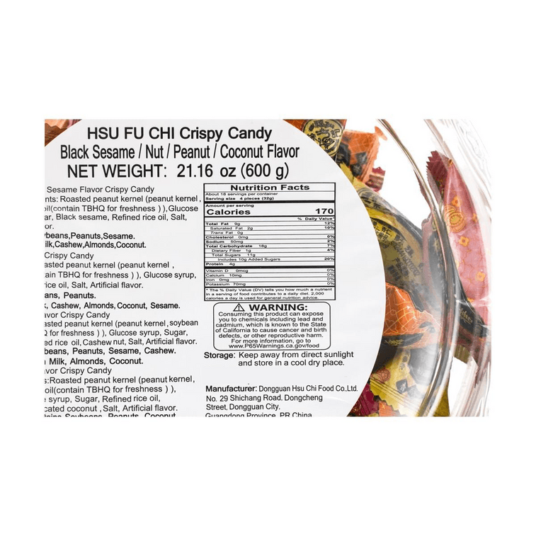 Assorted Crispy Candy Bucket 600g 9
