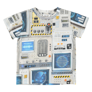 Molo Kids Boy's Raymont T-Shirts Space Navigation 4Y