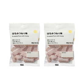 Sour plum slice gummies, 33g x 2 packs [Value Combo]