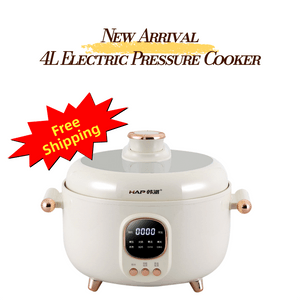 4L Electric Pressure Multi-Cooker With Divided Hot Pot Inserts, Rice Cooker, Steamer, Soup & Stew Cooker, 10 Preset Menus 1 Unit