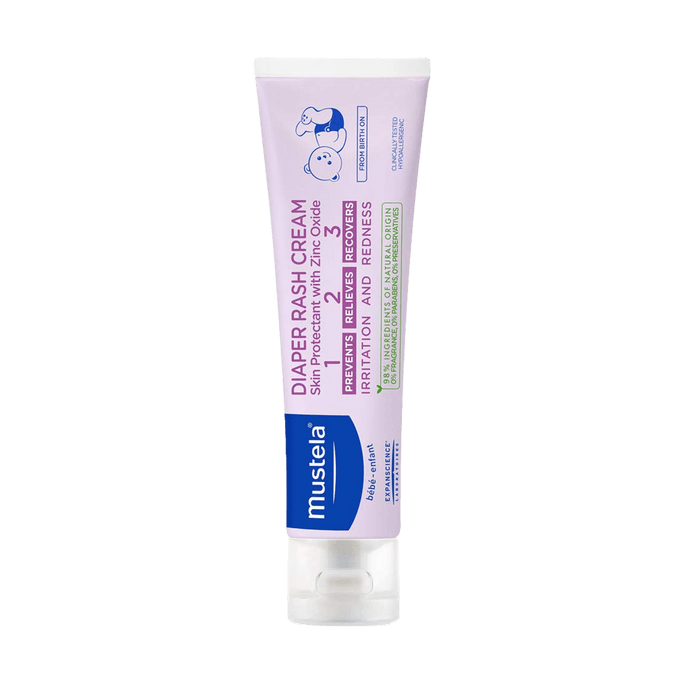 MUSTELA Newborn Baby Diaper Cream Bottom Cream Vitamin Skincare Cream 123 100ml