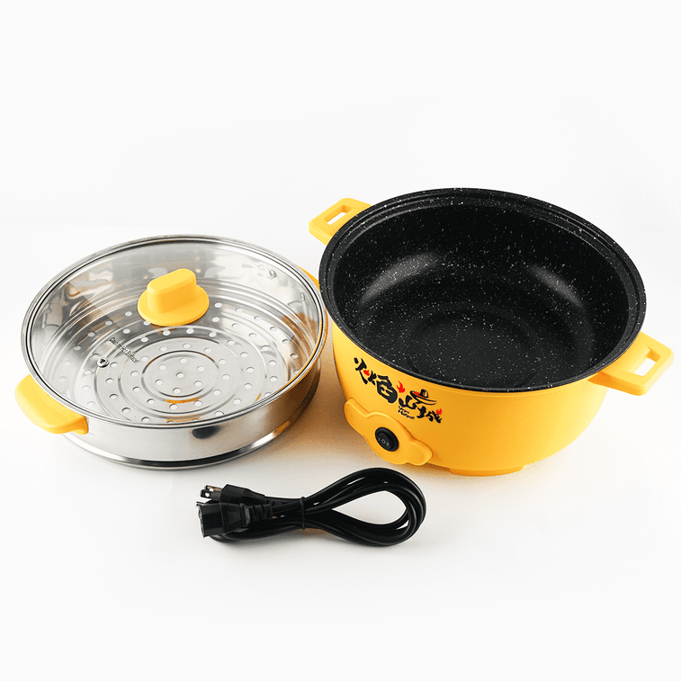 Steam & Cooking Pot Multifunction, 10.2 inch Colors May Vary 3