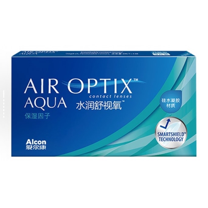 Air Optix Aqua Monthly Contact Lenses (6 Lenses) 0
