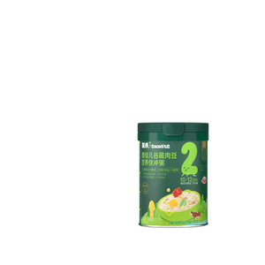 Chongchong Rice Porridge Infant Baby Rice Powder Quick Rice Porridge Ready-to-Eat Children's Supplementary Food Porridge Breakfast 9 Months + (260g/box) Corn Kale Flavor