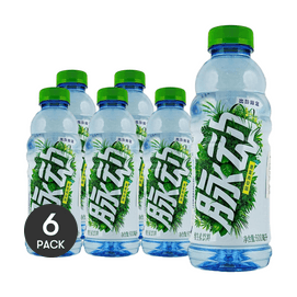 脈動 維他命飲料 運動電解質飲料 青草味 600ml *6【6份超值裝】【出遊限定新口味】【清涼沁爽】