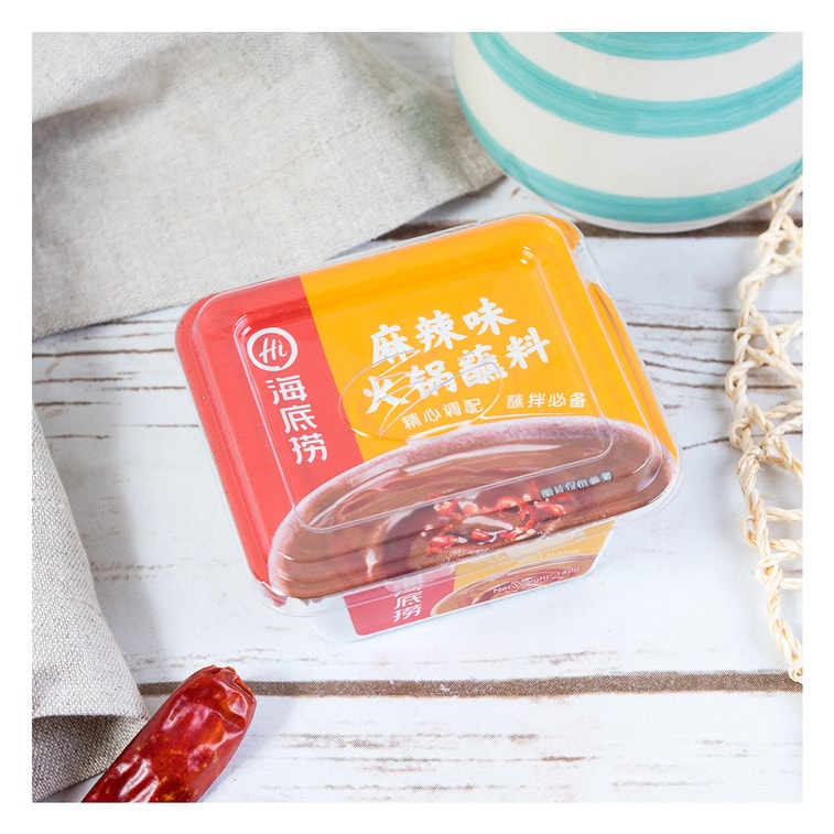 海底捞 火锅蘸酱 麻辣味 140g 5