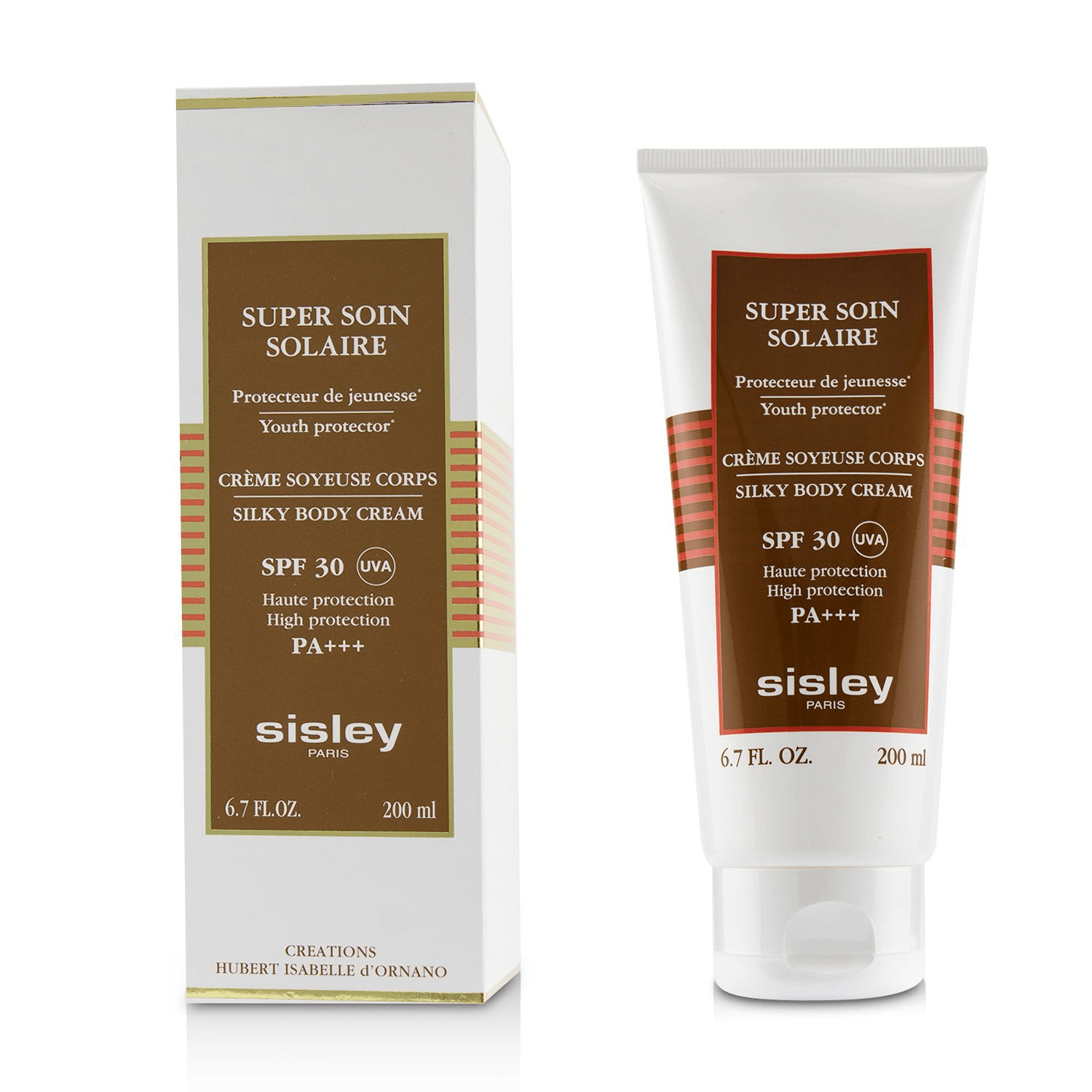 香港直邮】Sisley希思黎超柔顺丝滑型身体防晒霜SPF30 200ml/6.7oz - 亚米