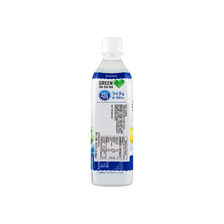 Suntory Green Dakara Shio Lychee Amp Yogurt 490ml Yamibuy Com