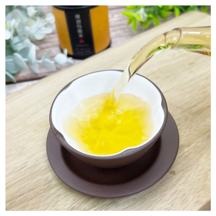 [台灣直郵]茶粒茶 原片茶葉 Mini黑罐 凍頂烏龍茶 30g 5