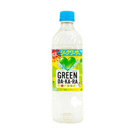 Green Dakara Soft Drink,Limited Edition Shikwasa Flavor ,20.2 fl oz【Water & Vitamin Supplement】