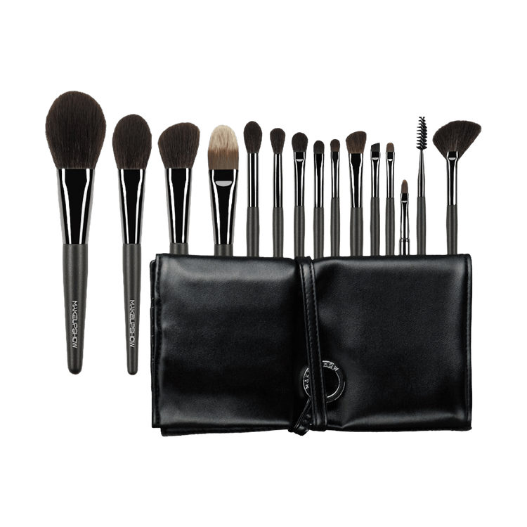 MAKEUPSHOW Xiaomeiyao プロフェッショナル 15 ピース 動物毛 メイク