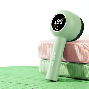 Lint Remover, Home Electric Rechargeable Lint Removal Device, 2025 New Model Shaver That Does Not Damage Sweaters, Fresh Green Standard + 1 Spare Blade