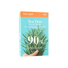 Tea Tree 90% Fresh Mask Cooling and Refreshing 10 Sheets