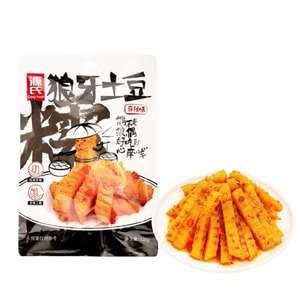 Wolf Teeth Potato Spicy Flavor 120g 1 bag