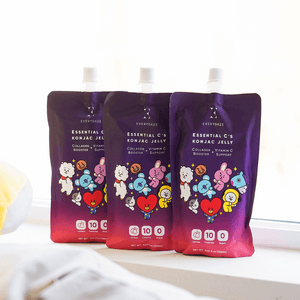 EVERYDAZE with BT21: Essential C’s Konjac Jelly – Lychee, 10pcs