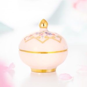 故宮文創 十二花神固體香膏 持久留香 無酒精 天然蜂蠟 笑春風·桃花 10g 送禮好物 國潮文創伴手禮