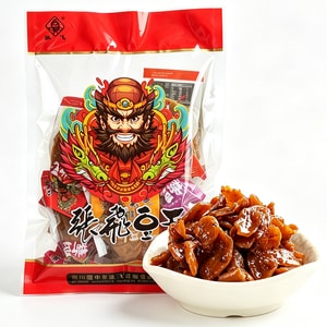 张飞 手撕豆干四川特产小包装豆腐干麻辣素肉零食小吃 六味混装 300g/袋