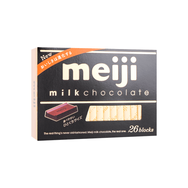商品详情 - 日本MEIJI明治 MILK盒装牛奶巧克力120g - image  0