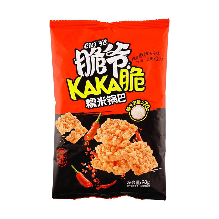 Sticky Rice Cracker Spicy Flavor 98g 3