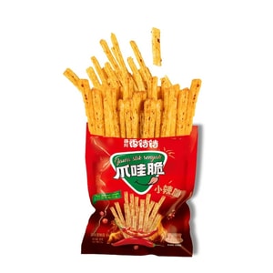Xiang Dang Dang Java Crispy Spicy Strips 18g*8 packs, Indonesian-style spicy snack, perfect for satisfying cravings while watching shows, a must-have casual snack