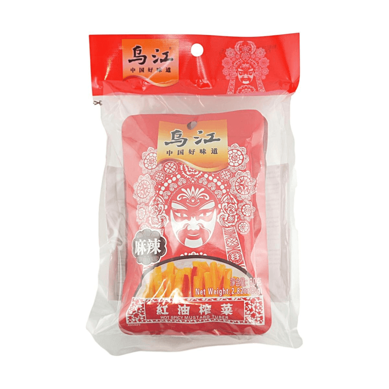 烏江 涪陵榨菜 麻辣紅油榨菜 80g *4 四聯包【佐餐開胃下飯小菜】【老品牌 值得信賴】 3