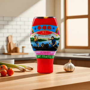 Premium Oyster Sauce Inverted, 17.6 oz