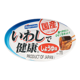 日本HAGOROMO 沙丁鱼罐头 酱油味 100g