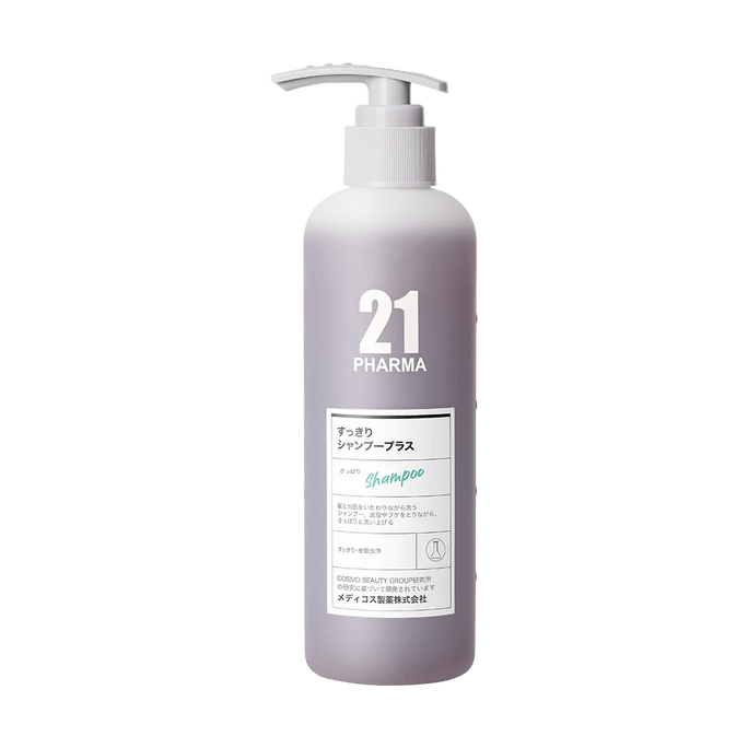 日本发玛21 PHARMA 21 蓬鬆去屑洗髮水 330ml 【蓬鬆去屑】【控油清爽】