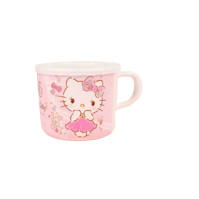 Five And Children's Tableware HelloKitty Red Heart-shaped Water Cup 200ml*1 Pack