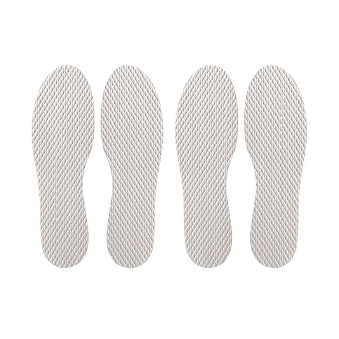Latex Insoles Absorbent Cuttable Insoles 2 Pairs