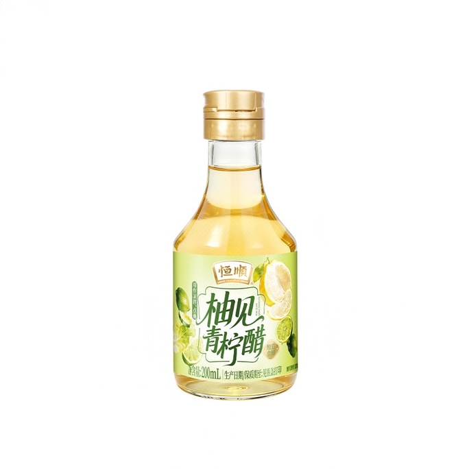 【중국 직배송】 항순 유자 라임 냉채 식초 200ml