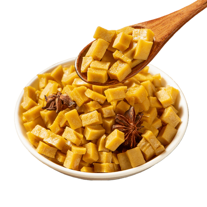 【中国直邮】 百年吴府记 颗颗香干 豆腐干五香可可香干  年货 250g