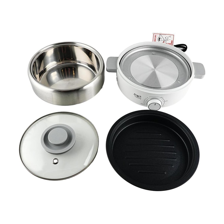 好幫手 迷你電火鍋燒烤兩用鍋 多功能涮煮鍋 5