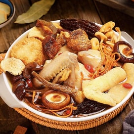 菌香传奇 云南山珍菌菇包 菌汤包 炖鸡煲汤滋补健康美味 甄选羊肚菌鸡油菌杏鲍菇 虫草花茶树菇 松茸食材干货汤料包 【鲜美养生一锅端】100g 1袋