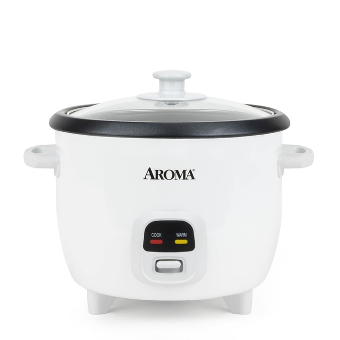 Rice Cooker 3-Cup (Uncooked) / 6-Cup (Cooked) Small Rice Cooker Oatmeal Cooker Soup Maker