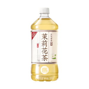 元气森林 燃茶 无糖茉莉花茶 900ml【0白砂糖0脂0卡】
