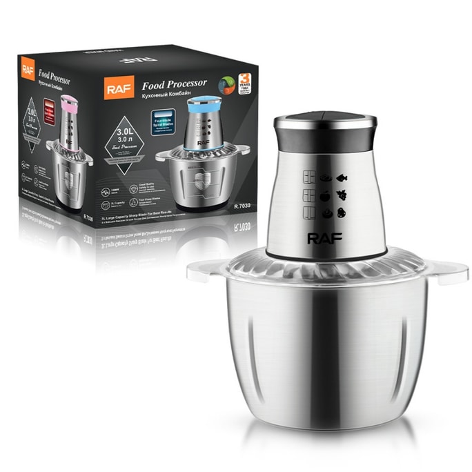 Meat grinder Electric food processor kitchen 3L
