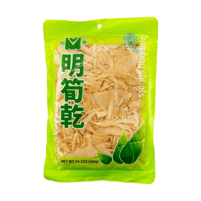明燕 明筍乾 竹筍片 400g【火鍋涮菜涼拌炒菜】
