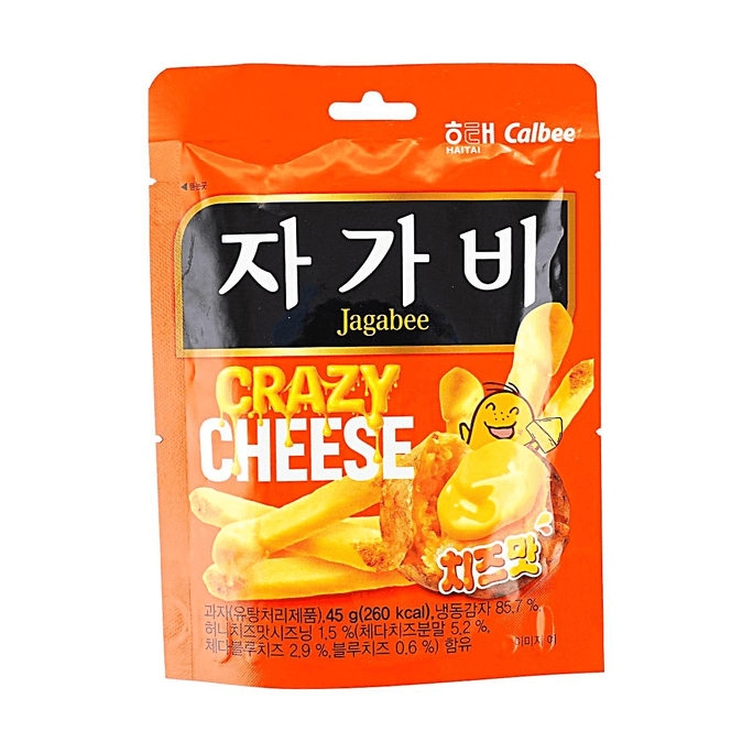韩国HAITAI海太xCALBEE卡乐比联名 JAGABEE 芝士味薯条 45g