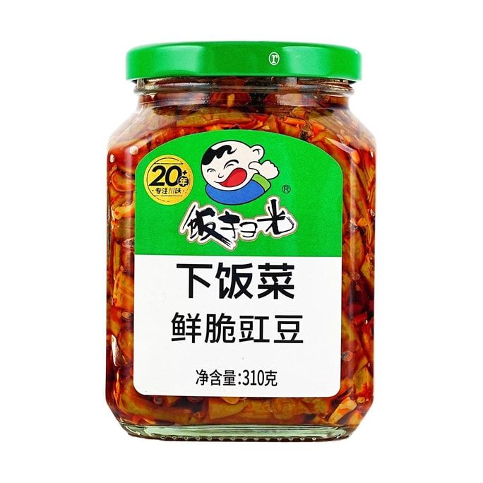  Crisp Cowpea ,10.93 oz 【For Rice, Noodles and Porridge】